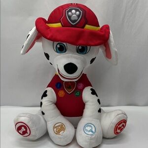 Red and White Paw Patrol Plush Toy